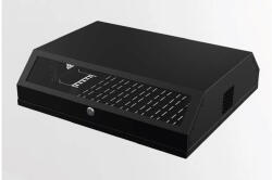 Mirsan 8U 19" Slim fali rack szekrény, fekete (MR.SLM.01)
