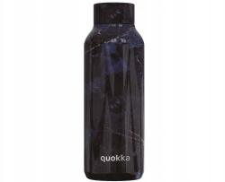 QUOKKA Solid, rozsdamentes acél kulacs termosz fekete márványból, 510ml, 11987 (11987)
