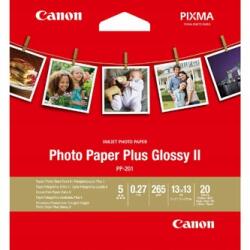 Canon Photo Paper Plus Glossy II PP-201 fényes fehér 13x13cm 20 db (PP-201)