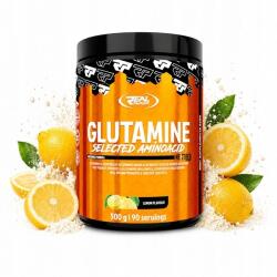 REAL PHARM Glutamin aminosav regeneráció Real Pharm Glutamine Citrom 500g (5904730666237)