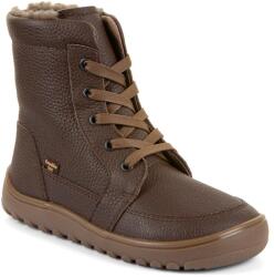 Froddo ghete barefoot de iarnă pentru copii UP TEX CORE Brown G3160260-1 - 41