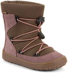 Froddo ghete barefoot de iarnă pentru fete TEX TRACK WOOL Dark Pink G3160251-15 - 35