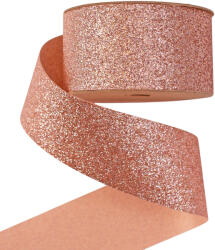Valex Decor Glitter szalag 38mm x 10m - Rose gold (GR38-13)