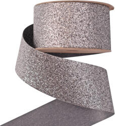 Valex Decor Glitter szalag 38mm x 10m - Ezüst (GR38-98)
