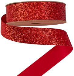 Valex Decor Glitter szalag 20mm x 10m - Piros (GR20-40)