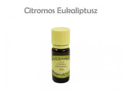  Tiszta, friss levegő: Citromos eukaliptusz illatolaj, 10 ml (CQ02)