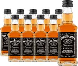 Jack Daniel's - Tennessee Whiskey - 10 buc. x 0.05L, Alc: 40%