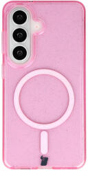 BizonMobile Carcasa Bizon SparklO cu MagSafe compatibila cu Samsung Galaxy S26, Glitter Pink (5900415741121)