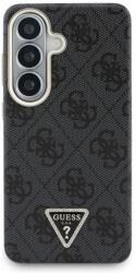GUESS Husa Guess 4G Triangle Logo cu MagSafe compatibila cu Samsung Galaxy S26, Negru (3666339613457)