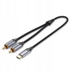 Vention Audio kábel Vention Usb-c 2RCA csatlakozó 1m
