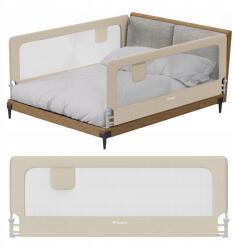 TULANO Védőkorlát Tulano ágyhoz bézs biztonsági kapu 200x83 cm (TN-COVER 30 BEIGE)