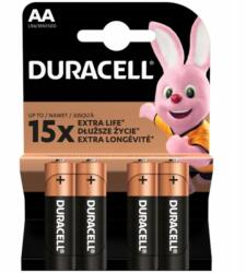 Duracell 4x Duracell Aa R6 LR6 1, 5V alkáli elem 4 db (DURACELL)