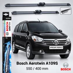 Bosch Ștergătoare Renault Lodgy JS 1.5 dCi 2015-2018 | Bosch A109S (BA109SRENLODGYJS)