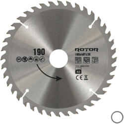 ROTOR 190X30 40T disc de taiat lemnul ROTOR (ETF-21226) Disc de taiere