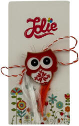 Flippy Martisor pentru copii, Jolie, Material Metal, Ambalaj Carton cu Design, Dimensiune Brosa Aproximativ 2x2 cm, Multicolor, Model Bufnita (teo-134725)