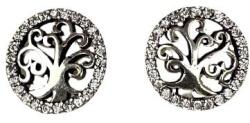 Flippy Cercei Argint 925 Copacel in Cerc cu Zirconii, 1.78 g (teo-09342)