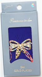 Flippy Martisor Brosa Placata cu Aur 24K, Jolie, Ambalaj Carton cu Design, Material Metal, Model Fundita, Dimensiune Brosa 2 - 3 cm, Multicolor (teo-134814)
