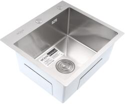 BÖHM HOME Chiuveta de bucatarie din inox alimentar SUS304 - BoHM BH5045S, Satin (etf-16972) Chiuveta