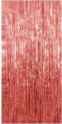 Flippy Perdea Franjurata, Flippy, Model Decor Petrecere, pentru Fundal de Poze, Amenajare Colorata a Petrecerii, Dimensiune 100x200 cm, Rose Gold (teo-132496) Fata de masa