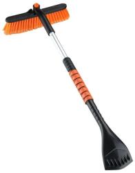 Flippy Perie de Zapada cu Racleta pentru Masina, Flippy, Multifunctionala, Rotativa, Demontabila, cu Maner Antiderapant, Telescopica, Aluminiu, Plastic, Fragmentarea Ghetii de pe Parbriz, Solutia pentru Iarn