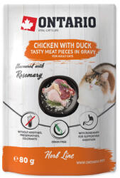 ONTARIO Kapsička ONTARIO Cat Herb - Chicken with Duck, Rice and Rosemary