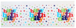 Flippy Fata de Masa Dreptunghiulara, Flippy, Colectia Happy Birthday, 180 x 108 cm, din Plastic PE, Impermeabila, Multicolor (teo-132626) Fata de masa