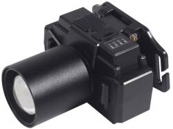 Flippy Lanterna LED de Montat pe Cap, Flippy, cu Raza Lunga de Zoom, Far Telescopic, Reglabil, Rezistent la Apa, pentru Pescuit in Aer Liber, Camping, Lumina Puternica, Lanterna, 7x4.5x6 cm, Negru (teo-13283