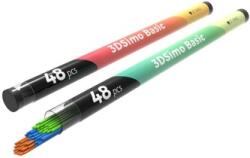 3Dsimo Filament (Basic) PCL3 - 15m zöld, kék, barna