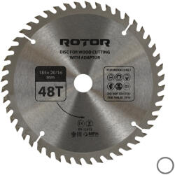 ROTOR Disc taiat lemn ROTOR 185 20 16 cu adaptor 48T (ETF-16010) Disc de taiere