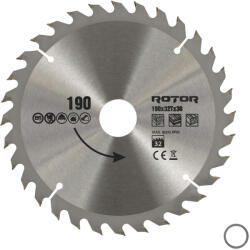 ROTOR 190X30 32T disc de taiat lemnul ROTOR (ETF-21225) Disc de taiere