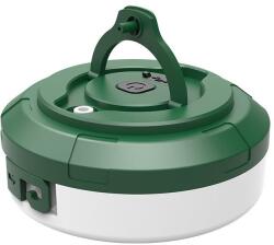 Flippy Lumina de camping LED incarcare USB, Flippy, sir colorat, pentru aer liber, cort, Distanta 10 metri, 1800mAH, 10.5x4.3 cm, Alb Verde (teo-132872)