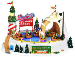 Lemax dasher's bumper boats Santa's Wonderland 2026