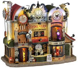  Lemax timewarp clockworks Spooky Town 2026