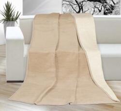 Bellatex Paplan KIRA PLUS kétszemélyes - sötét bézs/világos bézs - 200x230 cm