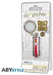 ABYstyle Harry Potter 3D fém kulcstartó - homokóra Nebelvír