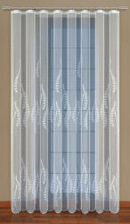 Mybesthome HAFT Díszítő jacquard függöny ráncolószalaggal PAOLA 250 fehér 200x250 cm MyBestHome