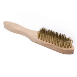 Handy Perie de sârmă cu mâner din lemn Pila