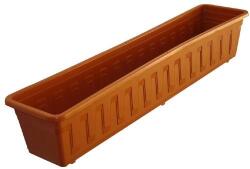 Plastkon Ghiveci dreptunghiular Garden 100 cm teracotă