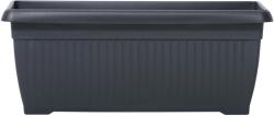 Prosperplast Jardinieră Terra 70 × 30 × 27, 7 cm, antracit