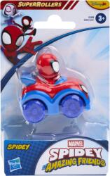 Hasbro Figurina Spidey cu vehicul Super Rollers Marvel, 5, 5 cm (G3653_G3688) Figurina
