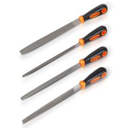 Handy Set de pile de mână de 200 mm, 4 bucăți Pila