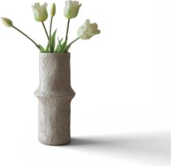 Botane Floare artificială Botane lalele 47 cm, albe, soi Triumph (BOT-WH-TUL-004)
