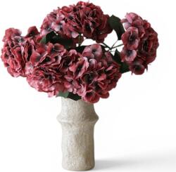 Botane Buchet de flori artificiale Burgundy Hydrangea (BOT-WI25-BOU-003)