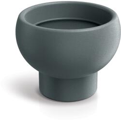 Ethick Ghiveci de flori din plastic GANE 26 cm - grafit