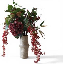 Botane Buchet de flori artificiale Crimson Reverie (BOT-SP25-BOU-013)