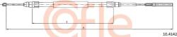 Cofle 10.4142 - Cablu, frana de parcare - Cofle-10.4142 (COFLE104142)