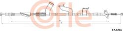 Cofle 17.4236 - Cablu, frana de parcare - CABLU FRANA DE PARCARE - compatibil Honda - Cofle-17.4236 (COFLE174236)