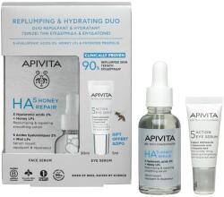 APIVITA Bee Tech HA5 Honey feltöltő, regeneráló és bőrsimító szérum csomag 30+5 ml