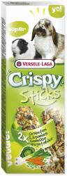 Versele-Laga Versele-Laga Crispy botok nyulaknak és tengerimalacoknak, zöldséges, 110g