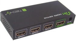 TECHLY HDMI 4K, UHD, 3D, Negru (IDATA-HDMI-4K31)